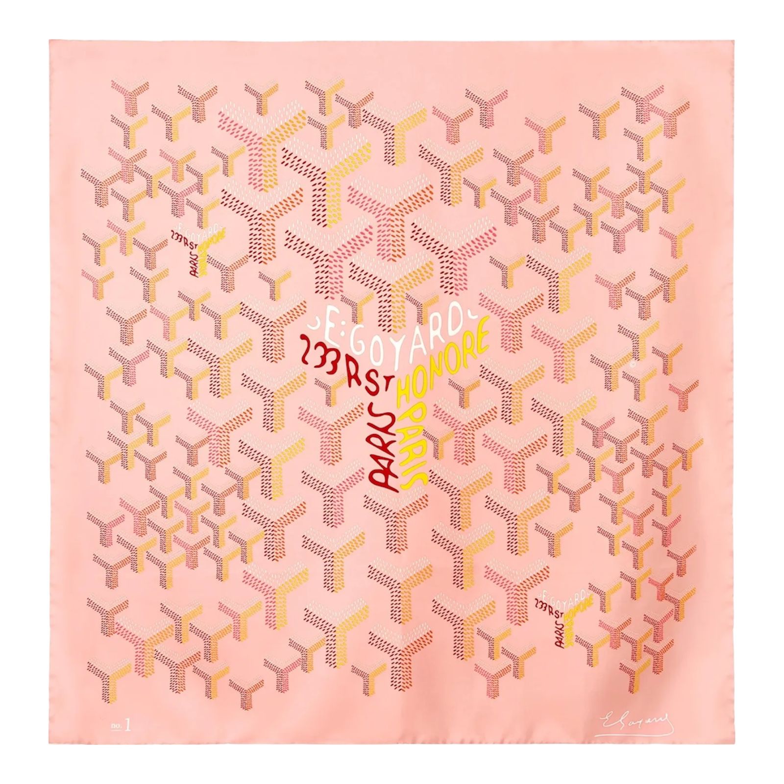 GOYARD SCARF